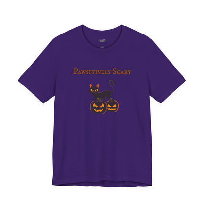 Pawsitively Scary Halloween Unisex Shirt
