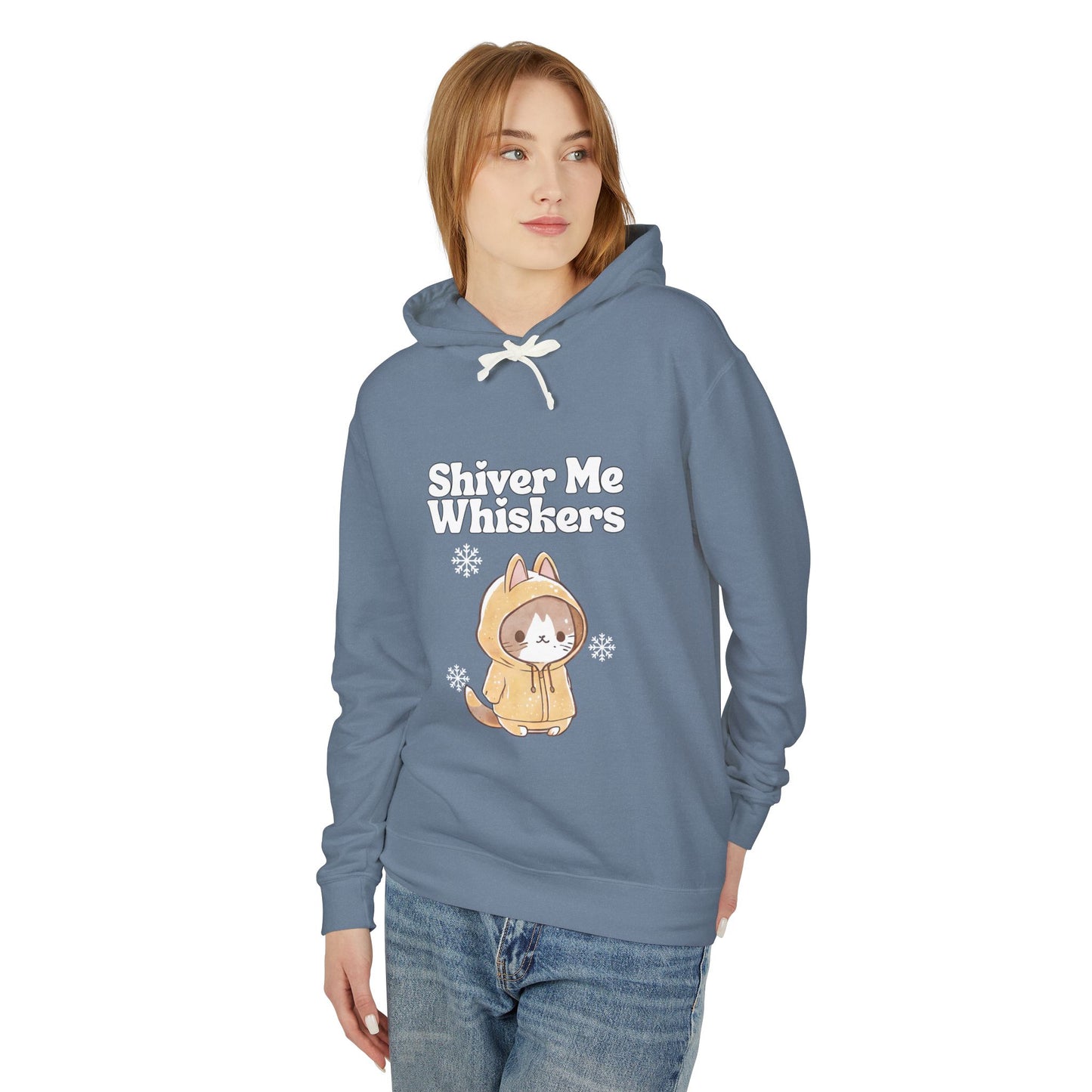 "Shiver Me Whiskers" Hilarious Cat Hoodie