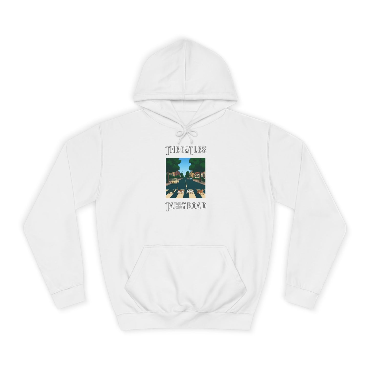 The Catles - Tabby Road Funny Unisex Hoodie