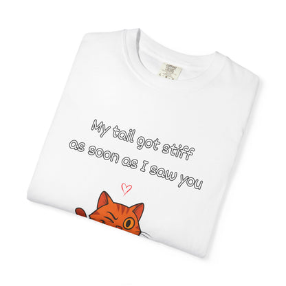 "Stiff Tail" Hilarious Bold & Edgy Cat T-Shirt