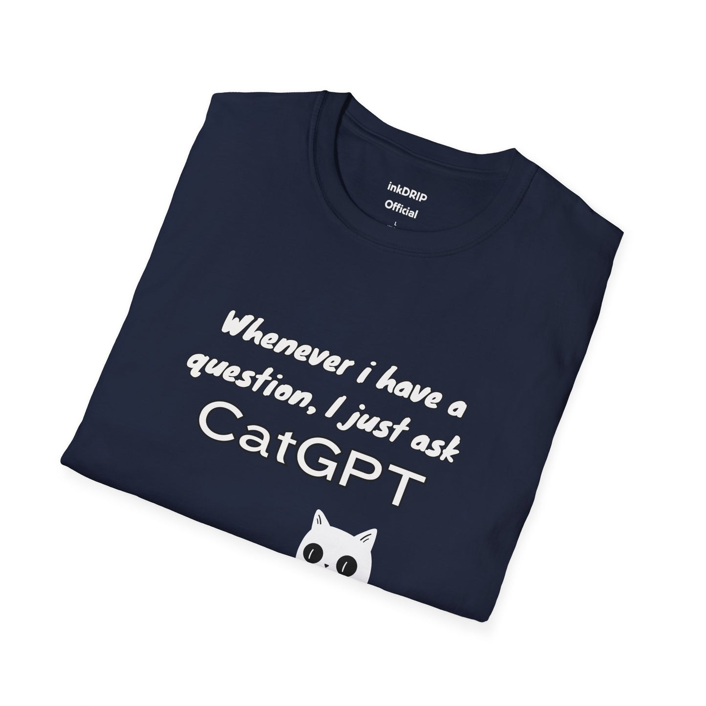 "Cat-GPT" Funny Women's T-Shirt