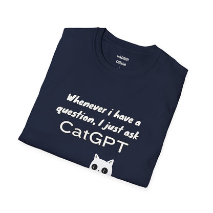 "Cat-GPT" Funny Women's T-Shirt