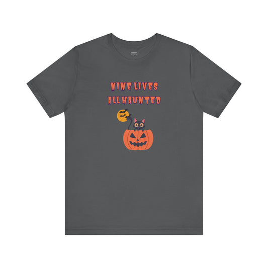 Nine Lives, All Haunted Halloween Unisex Shirt