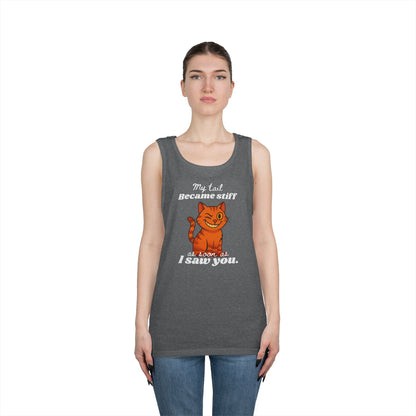 My Tail Got Stiff As Soon As I Saw You Men's/Unisex Edgy Tank Top