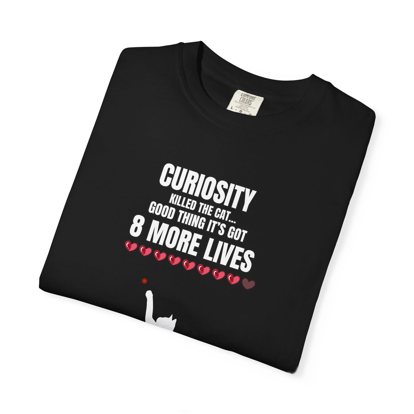 "Curiosity Killed the Cat" Hilarious Cat T-Shirt