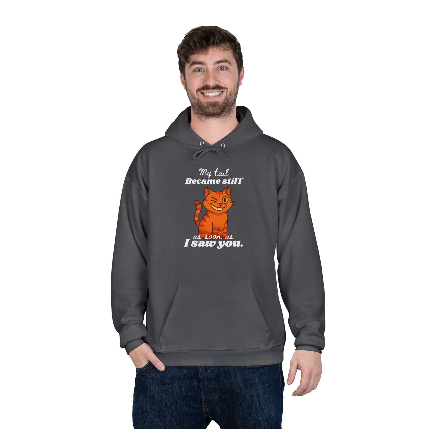 My Tail Got Stiff Funny Edgy Unisex Hoodie