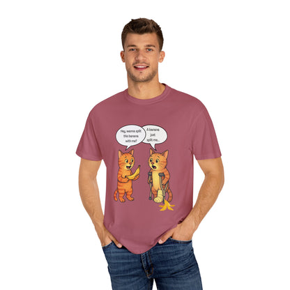 "Banana Split" - Funny Comic T-Shirt