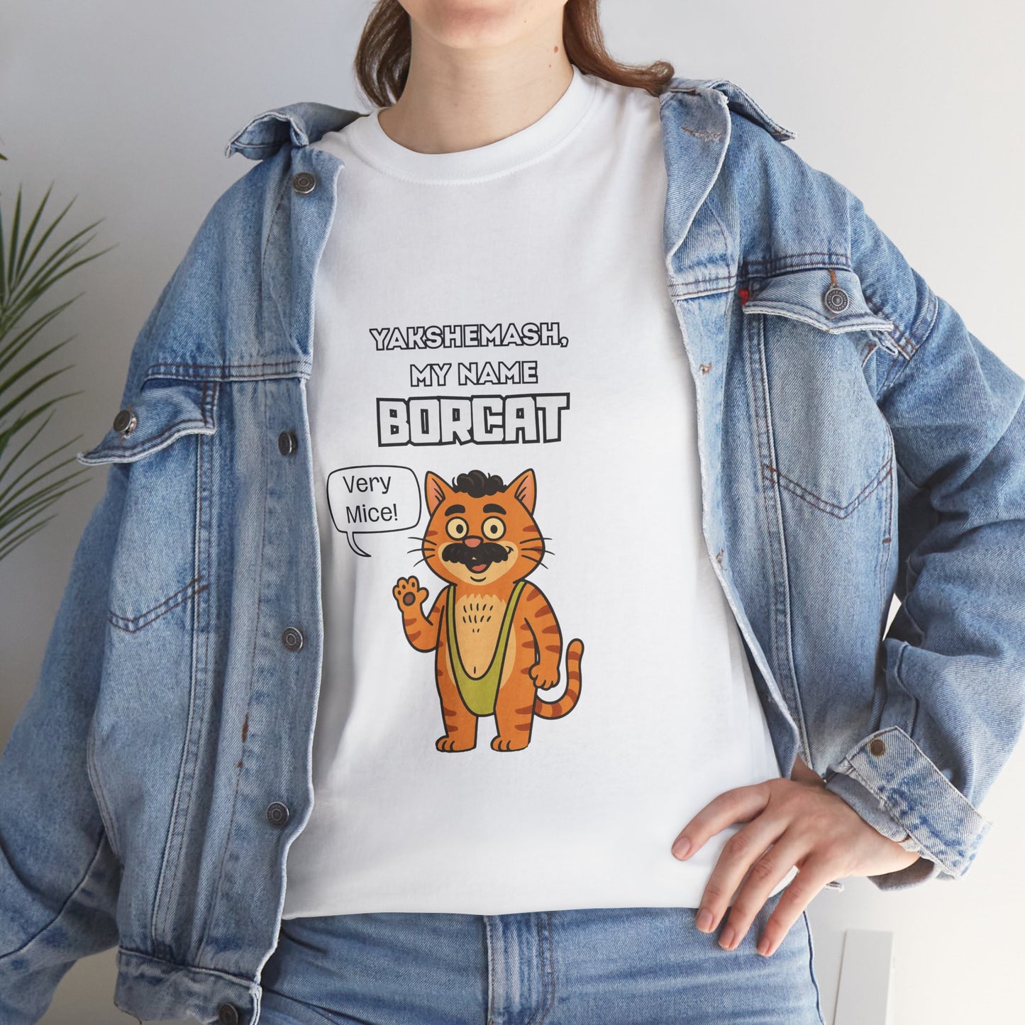 "BORCAT" Hilarious Women's Cat T-Shirt