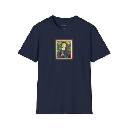 'Meowna Lisa' Funny Men's/Unisex T-Shirt
