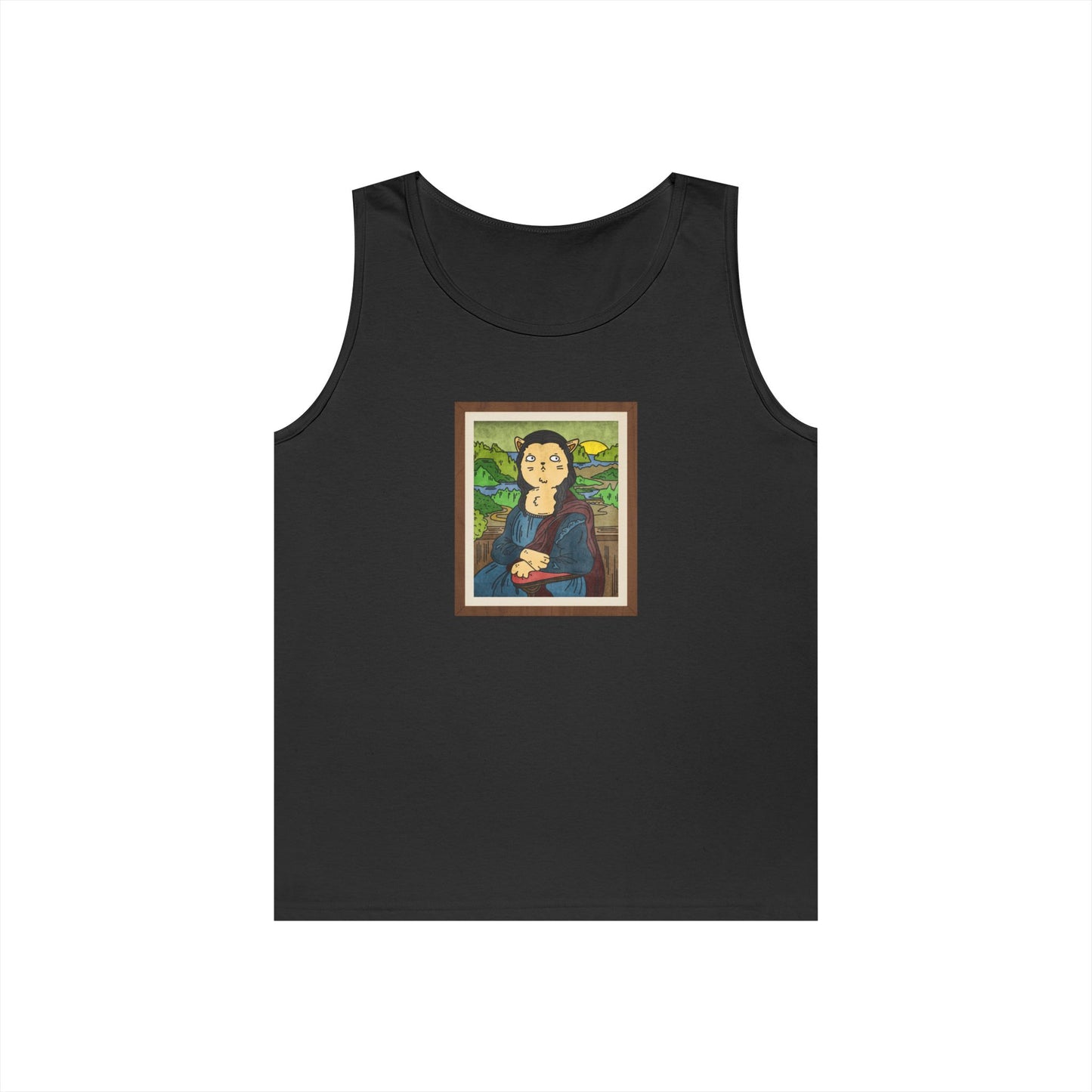 Meowna Lisa Men's/Unisex Tank Top
