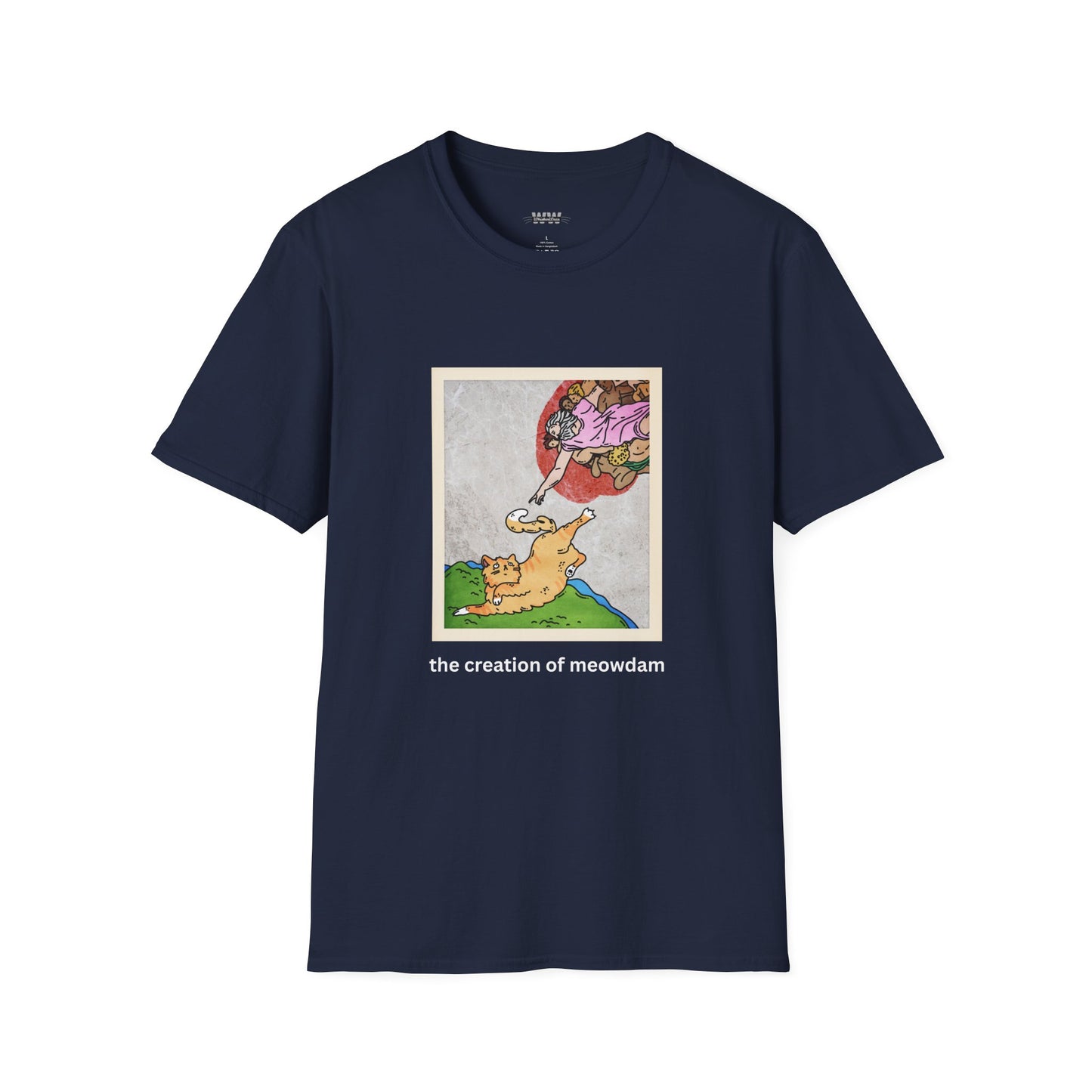Creation of Meowdam Unisex T-Shirt