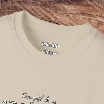 "Caught in a Cat Romance" - Parody T-Shirt for Women