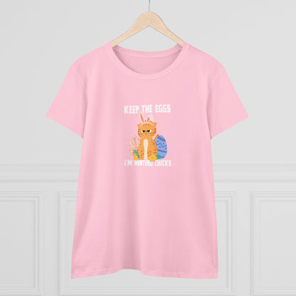 Keep the Eggs Funny Easter Women's T-Shirt