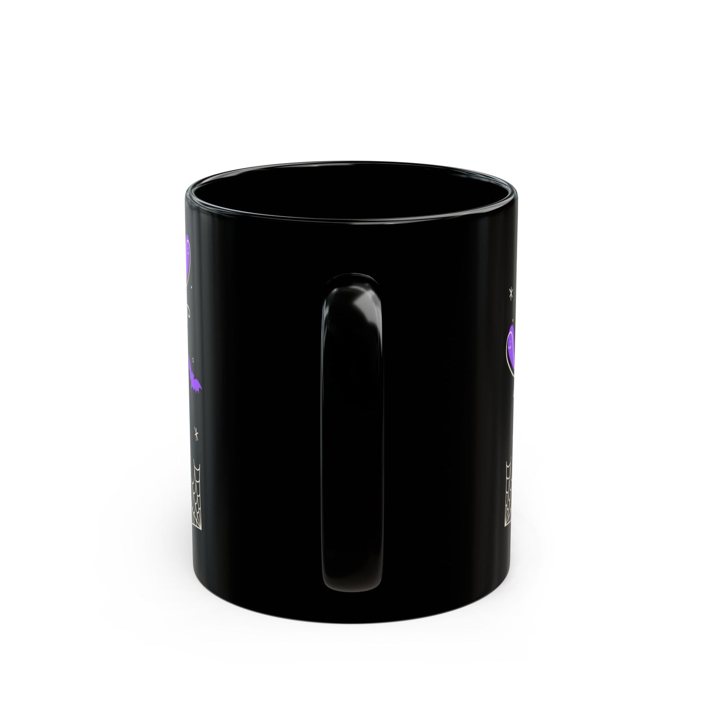 Purr Evil Black Cat Coffee Mug
