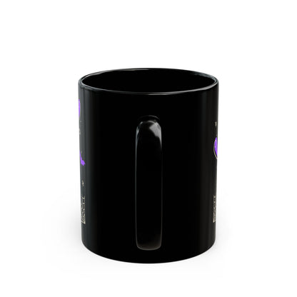 Purr Evil Black Cat Coffee Mug