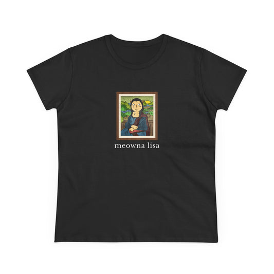 Meowna Lisa Women's T-Shirt