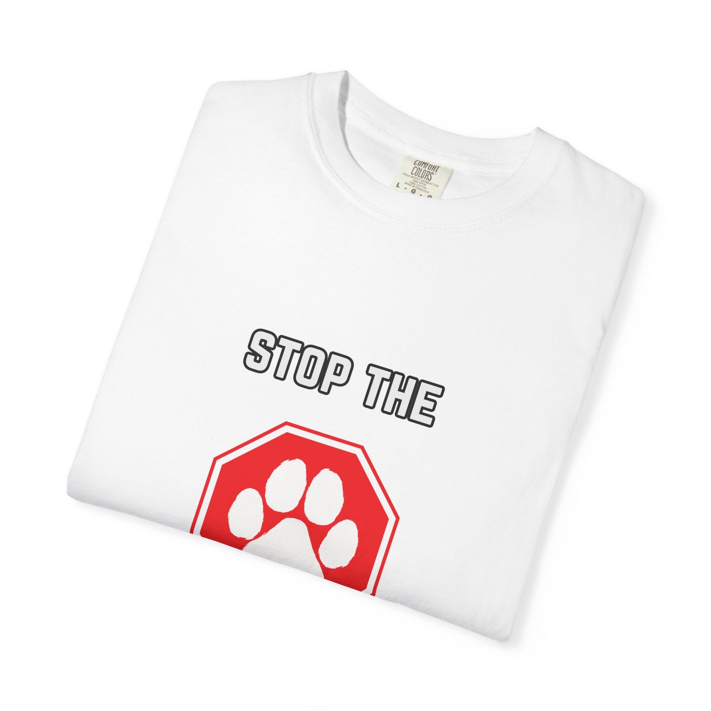 "Stop The Cat" Hilarious Cat T-Shirt