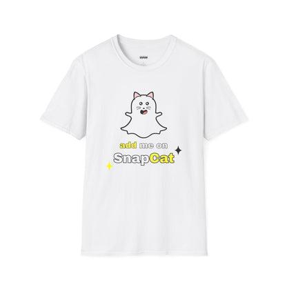 Add Me On SnapCat Men/Unisex T-Shirt