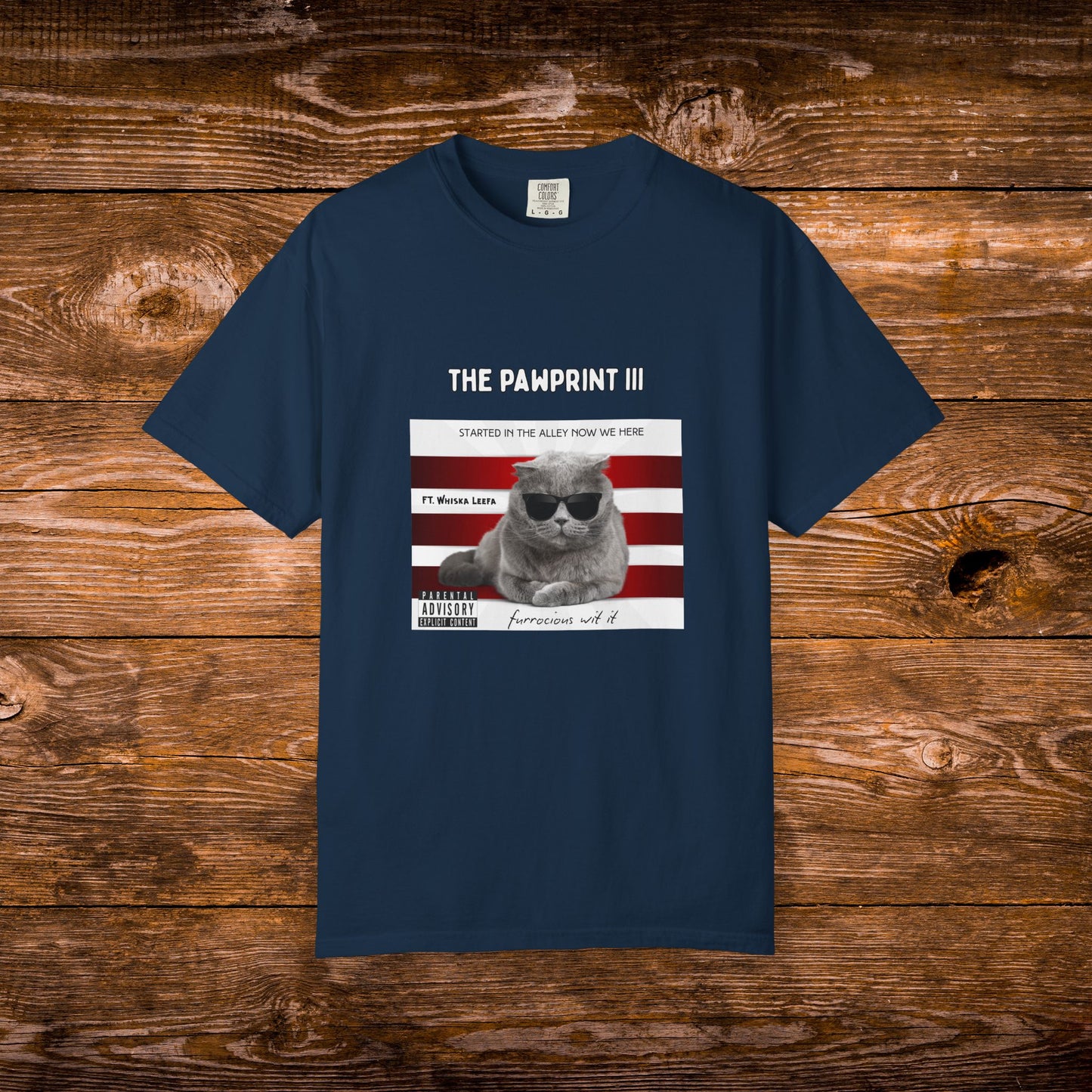 "The Pawprint III" Funny T-Shirt