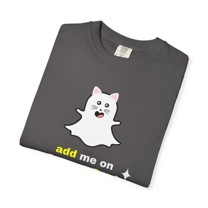 Add Me on SnapCat Men/Unisex T-Shirt