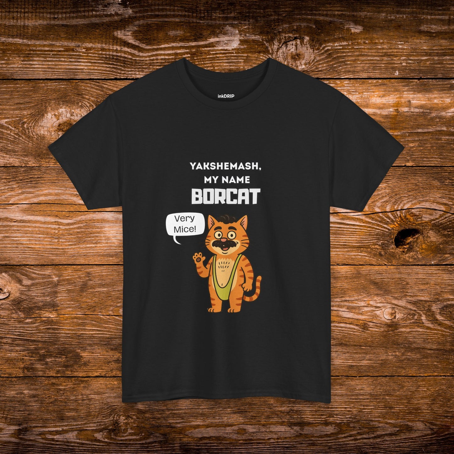 "BORCAT" Hilarious Women's Cat T-Shirt