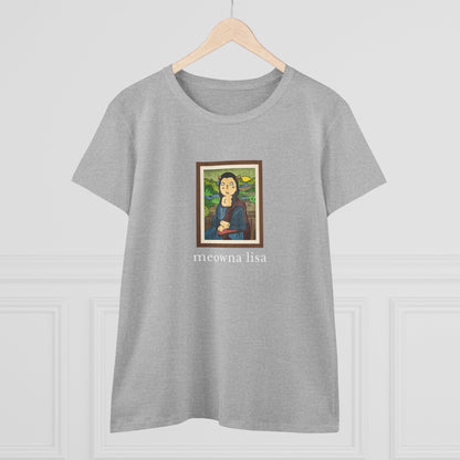 Meowna Lisa Women's T-Shirt