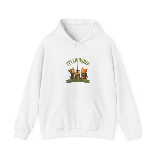 Fellowship of the Paws Funny Unisex Hoodie