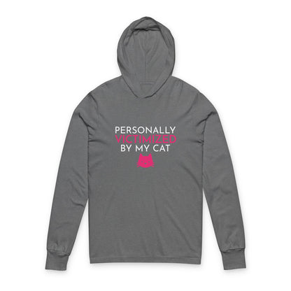 Personally Victimized by My Cat Funny Unisex Hoodie