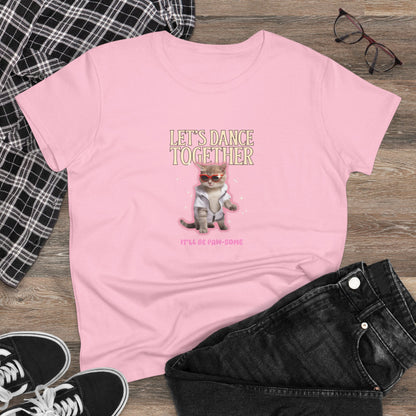 Let's Dance Together Funny Women's T-Shirt