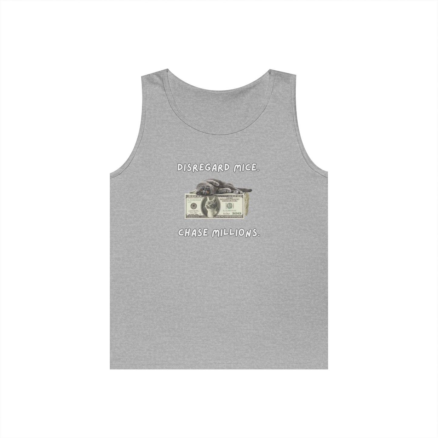 Disregard Mice Chase Millions Men's/Unisex Tank Top