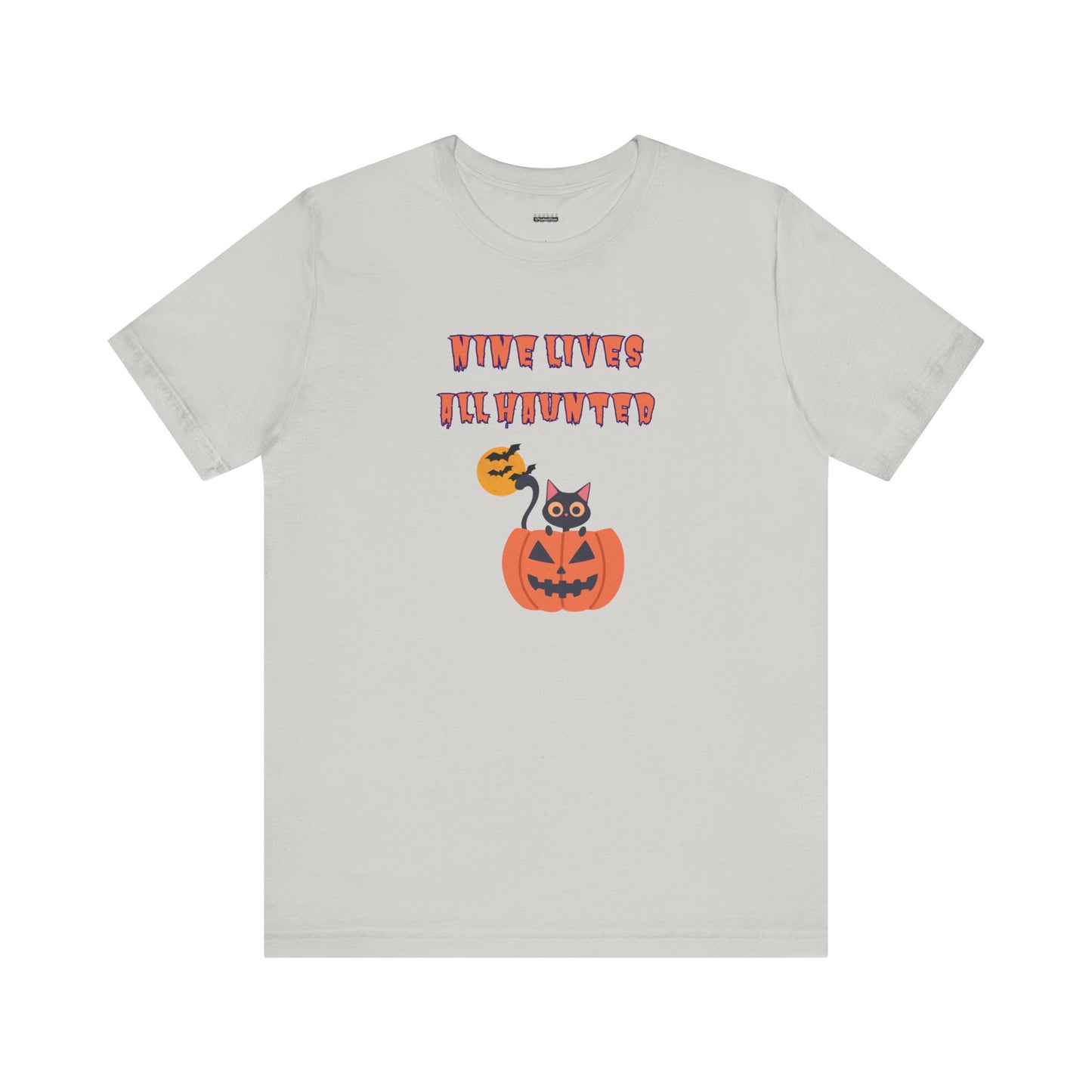 Nine Lives, All Haunted Halloween Unisex Shirt