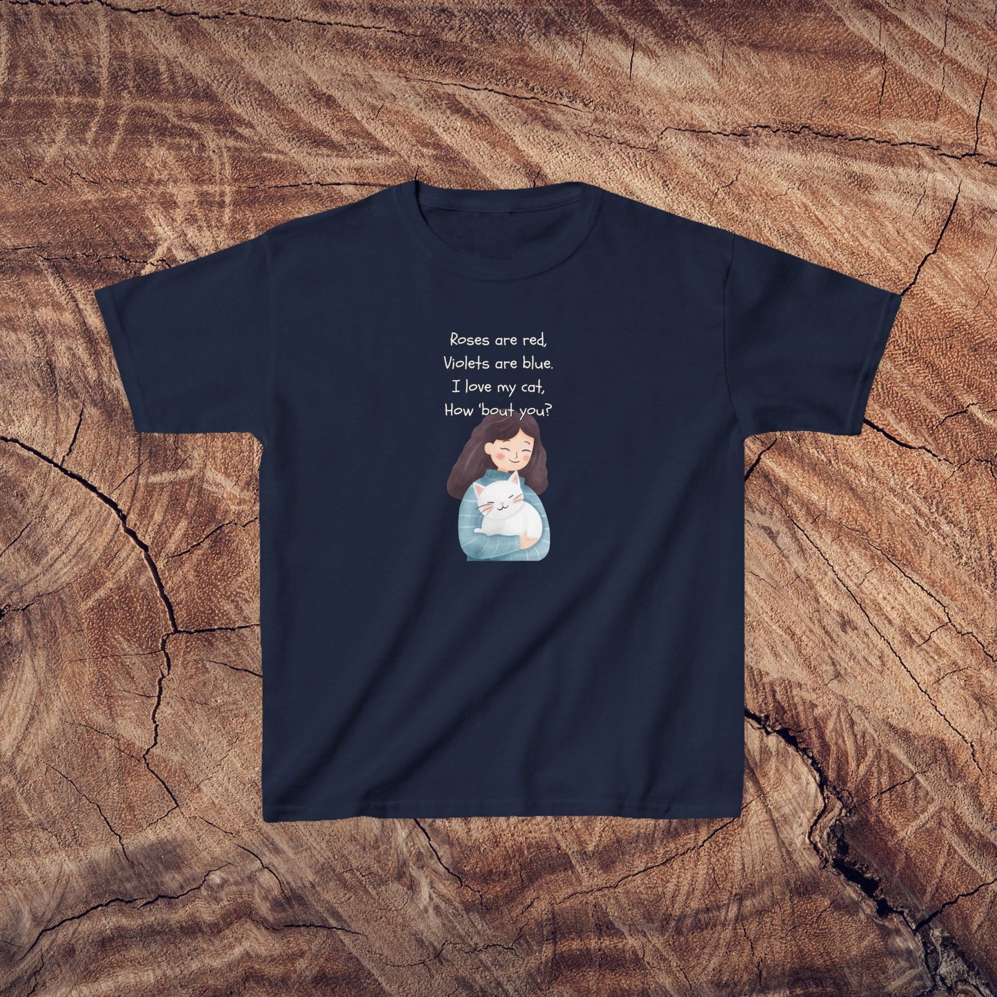 "I Love My Cat" - Adorable Kids' Tee