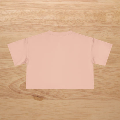 My Cat Loves Me - Women's Crop Tee