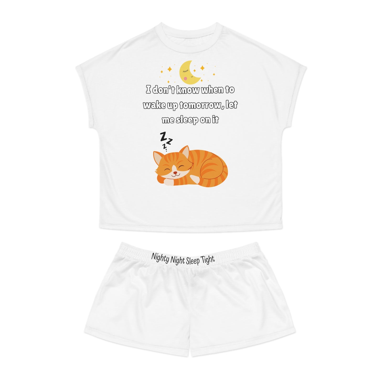 I'll Sleep On It Women's Short Pajama Set