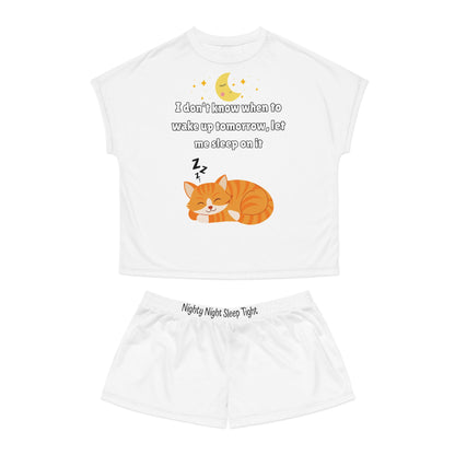 I'll Sleep On It Women's Short Pajama Set