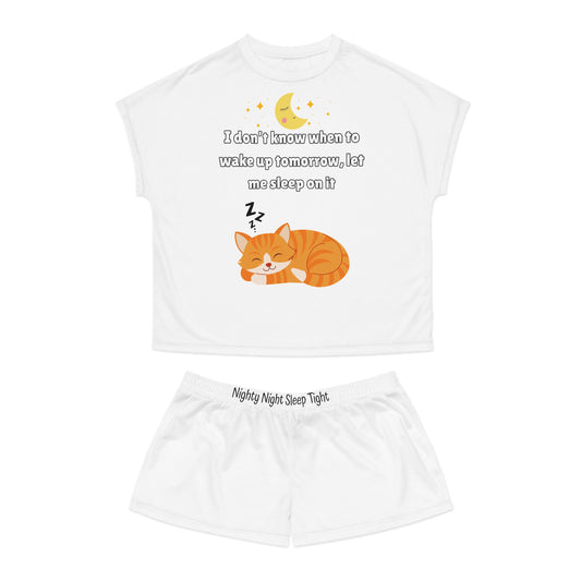 I'll Sleep On It Women's Short Pajama Set