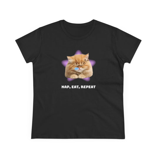 Nap Eat Repeat Women's T-Shirt