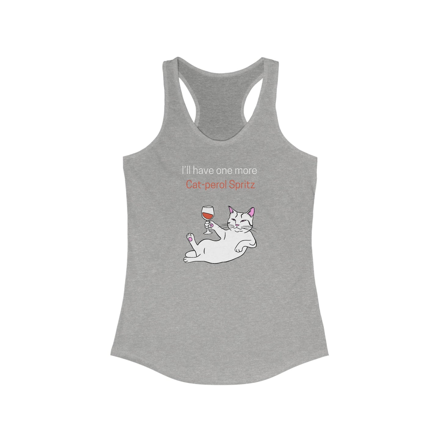One More Cat-Perol Spritz Funny Women's Tank Top