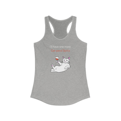 One More Cat-Perol Spritz Funny Women's Tank Top