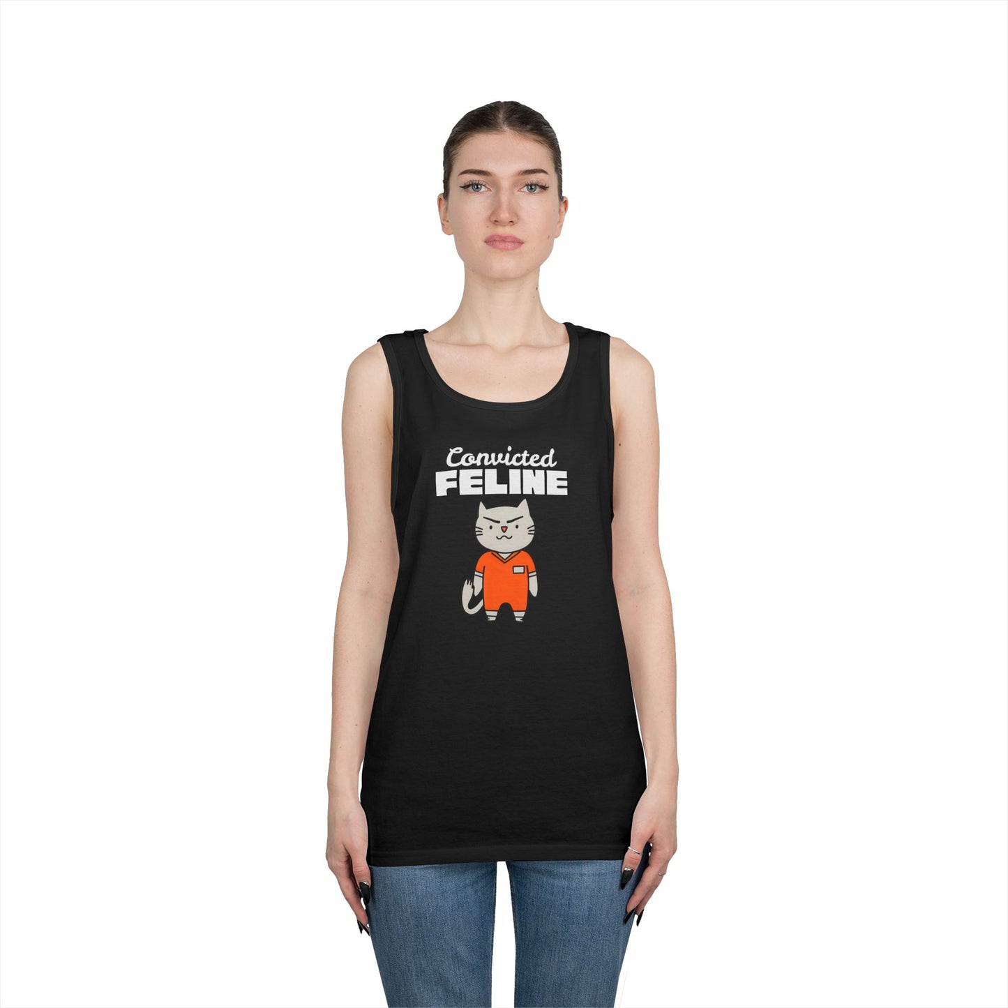 Convicted Feline Men's/Unisex Tank Top