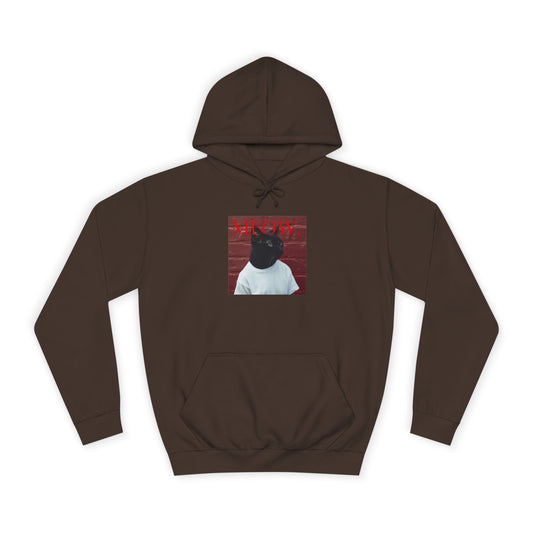 MEOW. Funny Unisex Hoodie