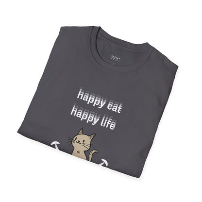 Happy Cat Happy Life Men's/Unisex
