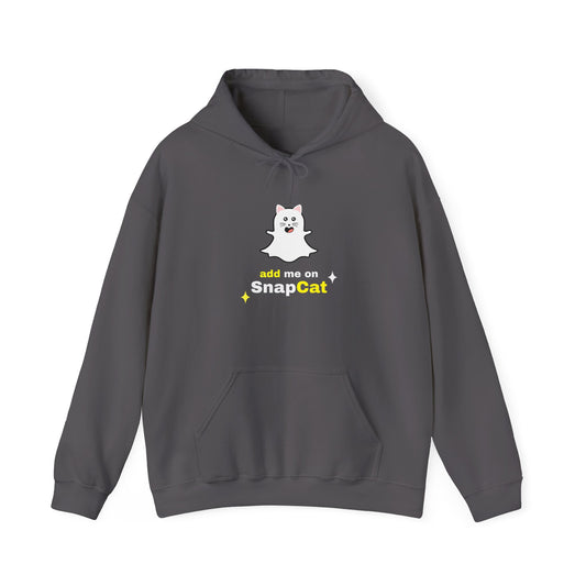 Add Me On SnapCat Funny Unisex Hoodie