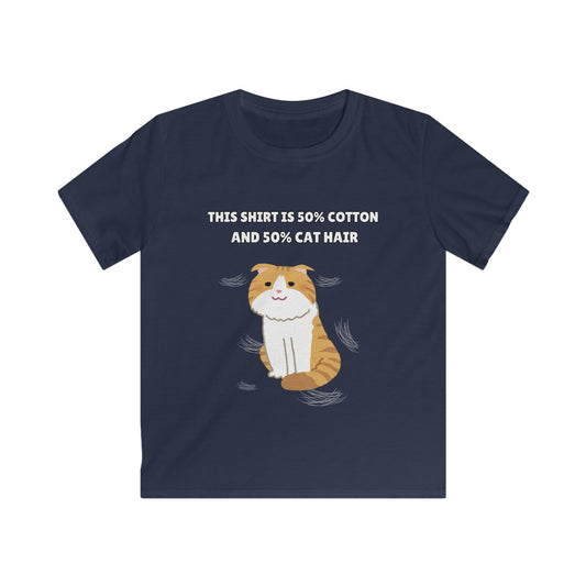 "Cat Hair" Funny Cat-themed Kids' Tee
