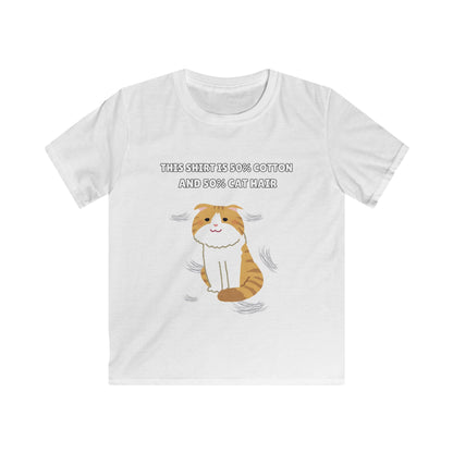 "Cat Hair" Funny Cat-themed Kids' Tee