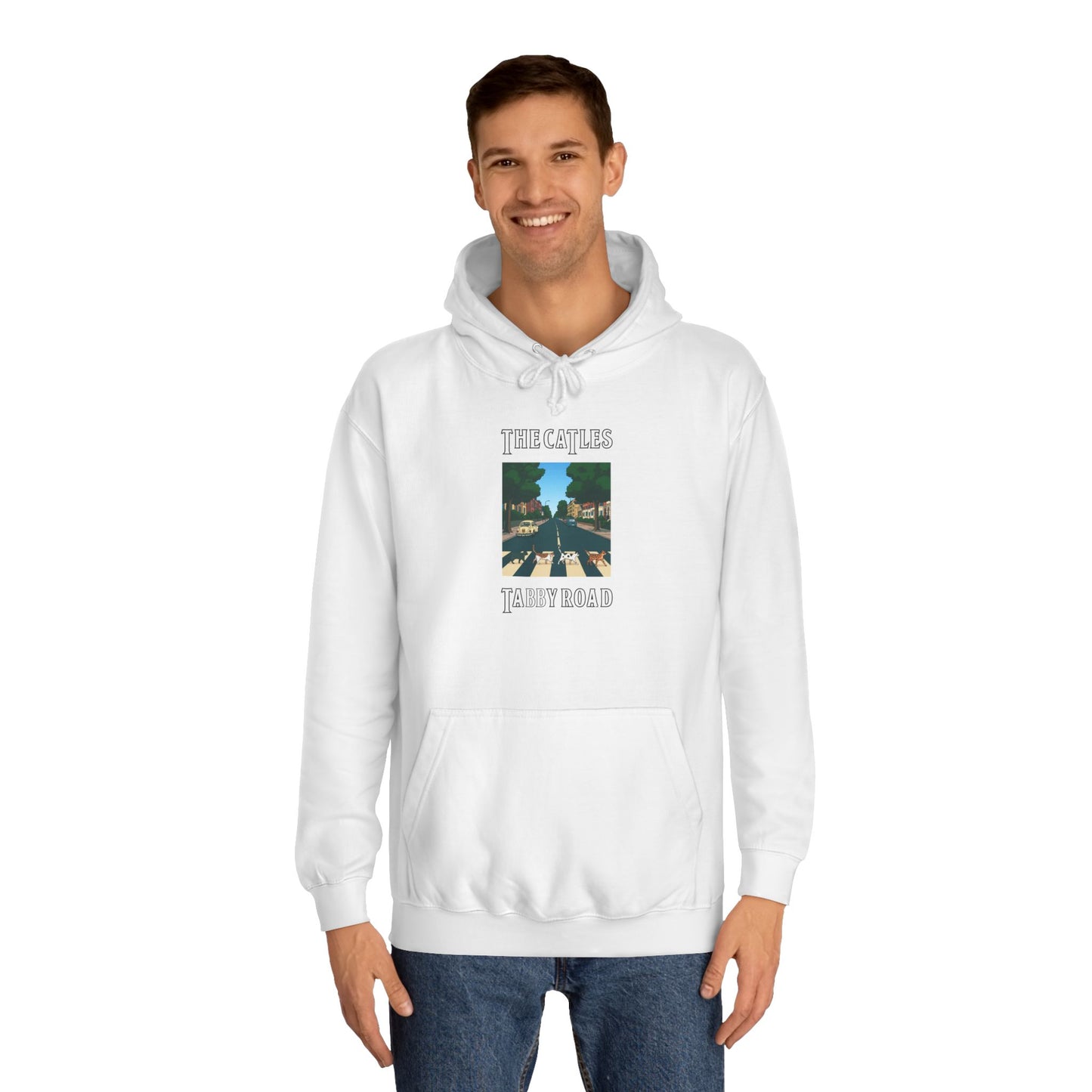 The Catles - Tabby Road Funny Unisex Hoodie