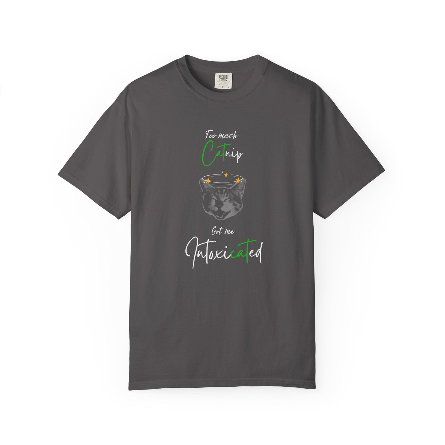 "Intoxicated" Funny Cat T-Shirt