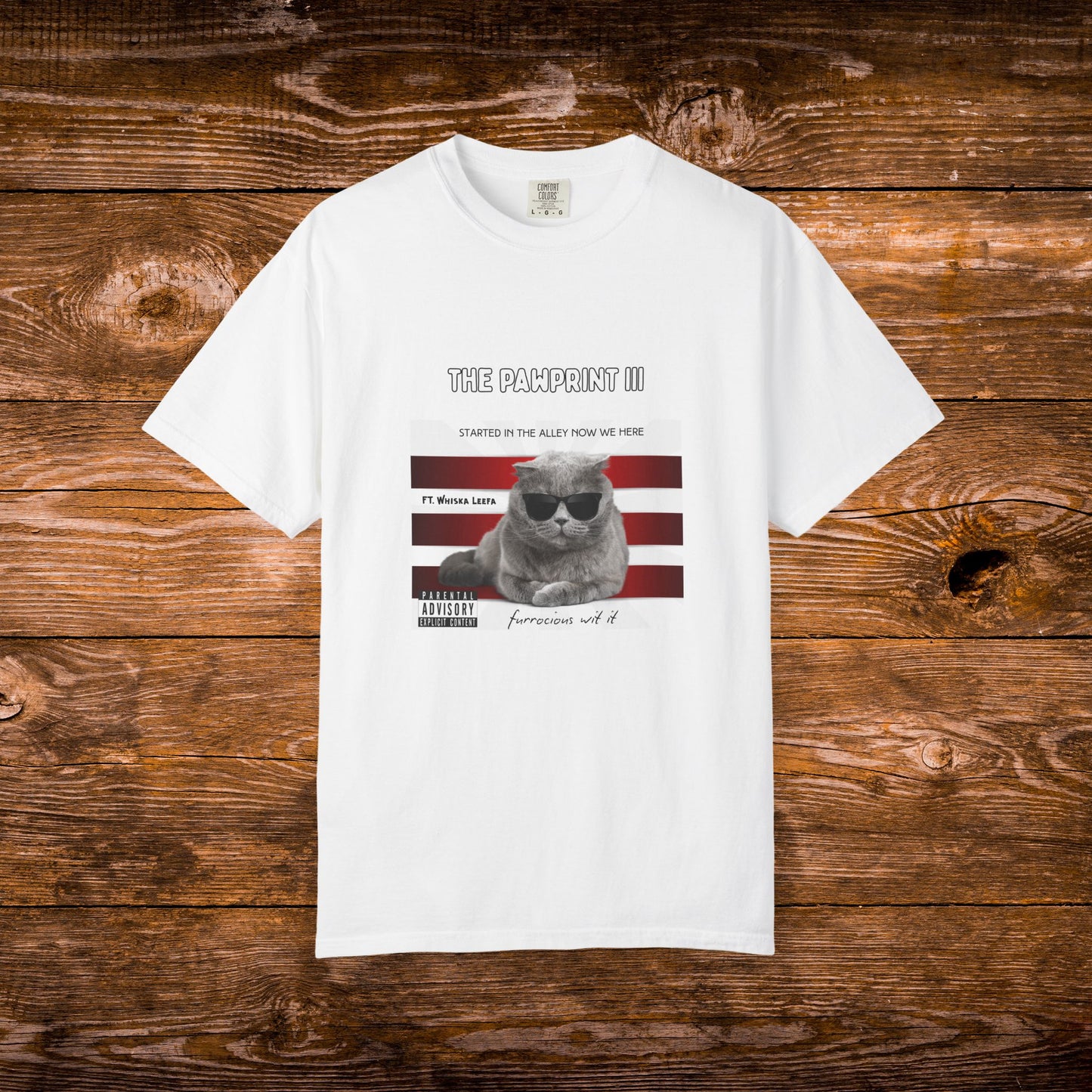 "The Pawprint III" Funny T-Shirt