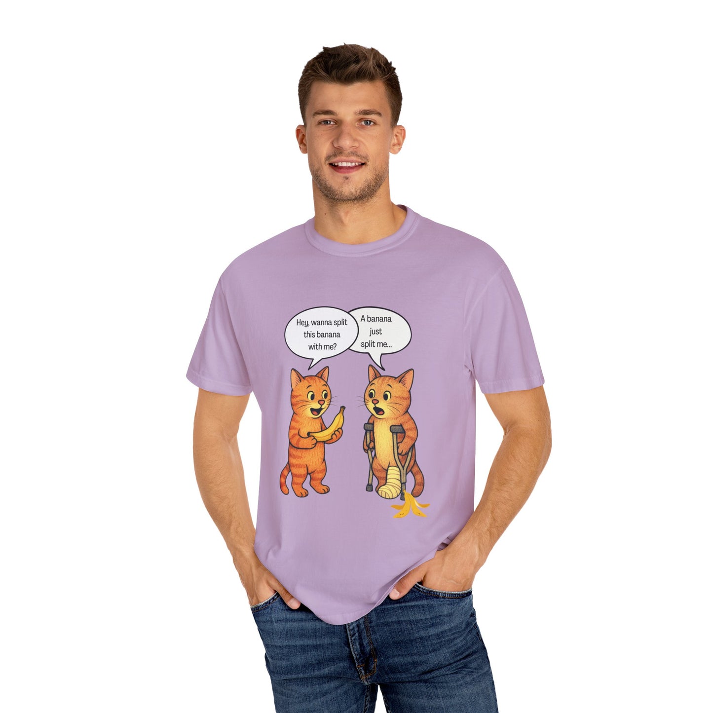 "Banana Split" - Funny Comic T-Shirt