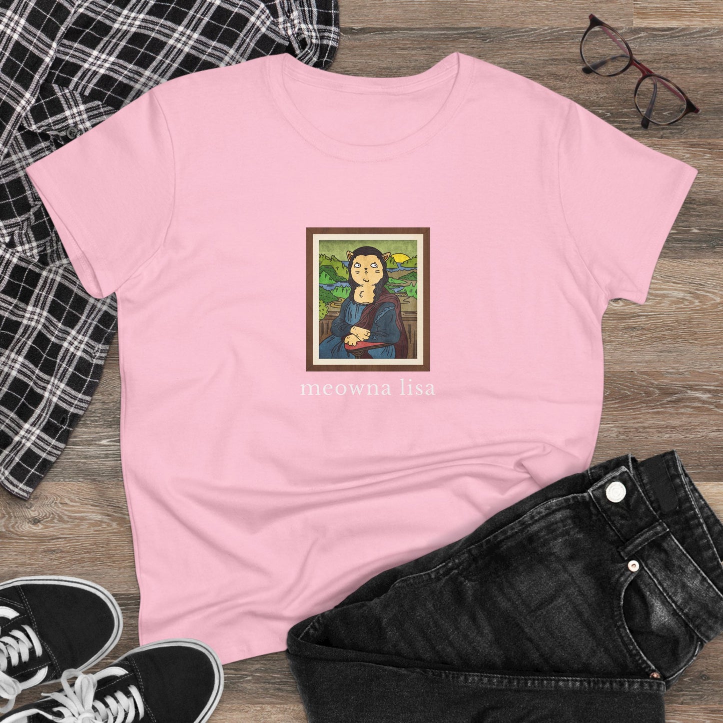 Meowna Lisa Women's T-Shirt